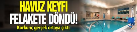 Havuz keyfi felakete döndü! Korkunç gerçek ortaya çıktı