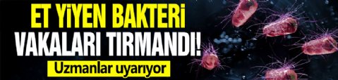 Et yiyen bakteri vakaları tırmandı! Uzmanlar uyardı