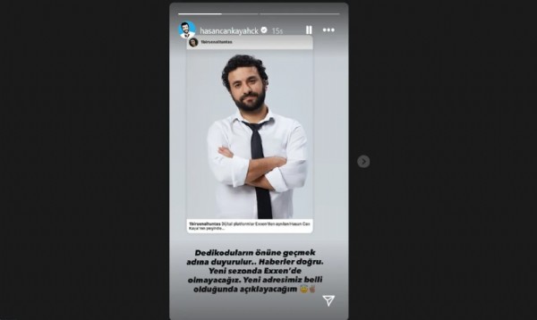 Hasan Can Kaya ayrılıyor