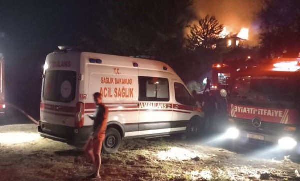 Kaldığı evi ateşe verdi! Yangını çıkaran şahıs...