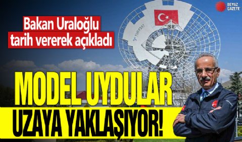 Model uydular uzaya yaklaşıyor! Bakan Uraloğlu tarih vererek açıkladı
