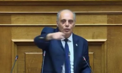Türkiye korkusunu böyle haykırdı! Yunan Parti lideri Meclis'te isyan etti Haberi