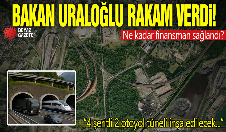 Abdulkadir Uraloğlu: Dörtyol-Hassa projesi için 1,55 milyar euro dış finansman sağlandı