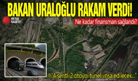Abdulkadir Uraloğlu: Dörtyol-Hassa projesi için 1,55 milyar euro dış finansman sağlandı