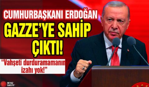 Cumhurbaşkanı Erdoğan'dan açıklamalar...