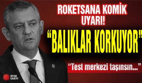 Özgür Özel Roketsan'ı hedef aldı! Komik uyarı...