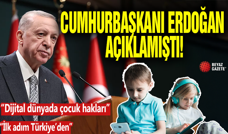 Cumhurbaşkanı Erdoğan Yine Öncü! Dijital Dünyada Çocuk Hakları...