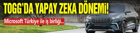 TOGG Yapay Zeka İle Buluştu! İşte Detaylar...