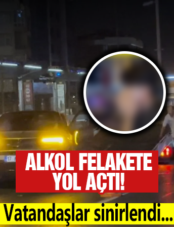 Alkol Yüzünden Zincirleme Kaza! Vatandaşlar Üzerine Yürüdü...