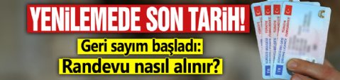 Ehliyet yenileme son tarih 2025: Geri sayım başladı! Ehliyet yenileme ne zaman son, ücreti ne kadar, randevu nasıl alınır?