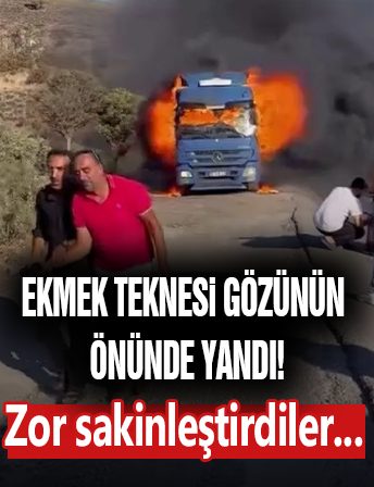 Ekmek Teknesi Kül Oldu! Vatandaşlar Sakinleştirdi...