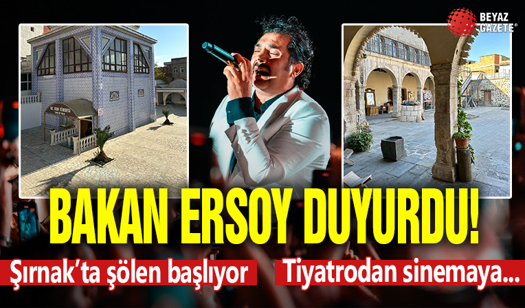 Şırnak'ta Şenlik Zamanı...Bakan Duyurdu...