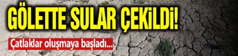 Tekirdağ'da Sular Çekildi! Çatlaklar Başladı...