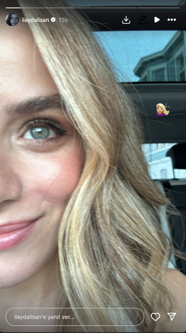 İlayda Alişan imaj yeniledi