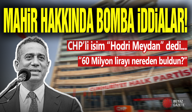 Ali Mahir Hakkında Bomba İddialar! 'Parayı Nereden Buldun?'