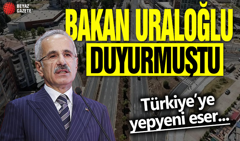 Bakan Uraloğlu duyurmuştu: Türkiye'ye yepyeni eser...