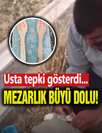 Diyarbakır'da Mezarlıklar Büyü İle Dolu! Usta Fark Etti...