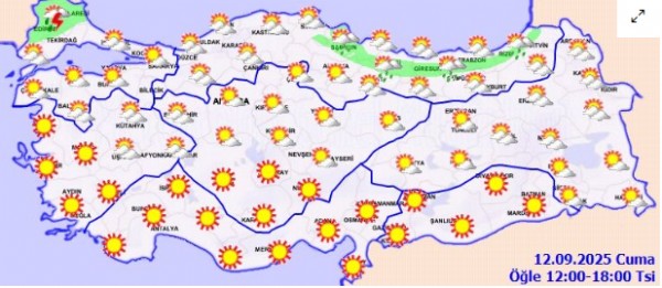 Meteorolojiden Sağanak Uyarısı!  Sağanak Geliyor...