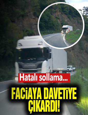 Artvin'de Faciaya Davetiye! Hatalı Sollama...