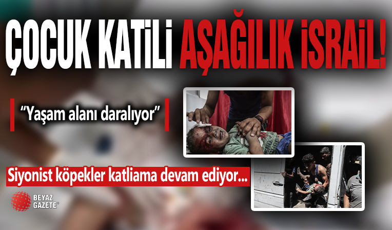 Bebek Katili Alçak İsrail! Katliama Devam Ediyorlar...