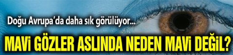 Mavi Gözler Aslında Neden Mavi Değil?