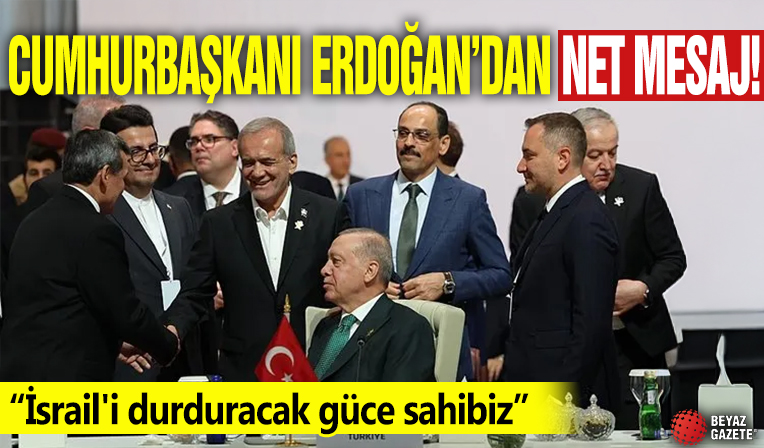 Cumhurbaşkanı Erdoğan'dan net mesaj! 