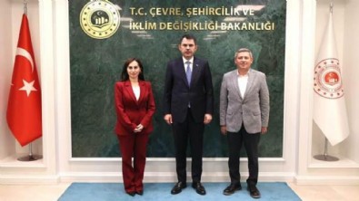 AK Parti'ye katılmışlardı! Bakan Kurum, Gürzel ve Ayduğan'ı kabul etti