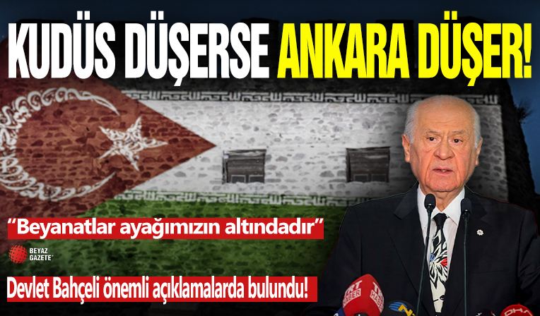 Bahçeli'den Açıklama! ' Bizim İçin de Tehdit '