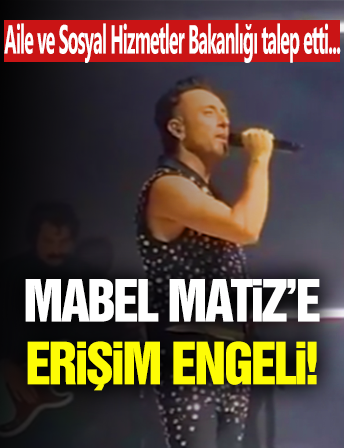 Mabel Matiz Şarkısına Erişim Engeli!