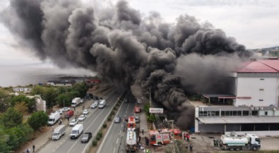 Trabzon'da Yangın! Panik Yarattı...
