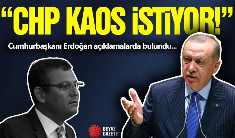 Cumhurbaşkanı Erdoğan'dan  CHP'ye Sert Sözler! 