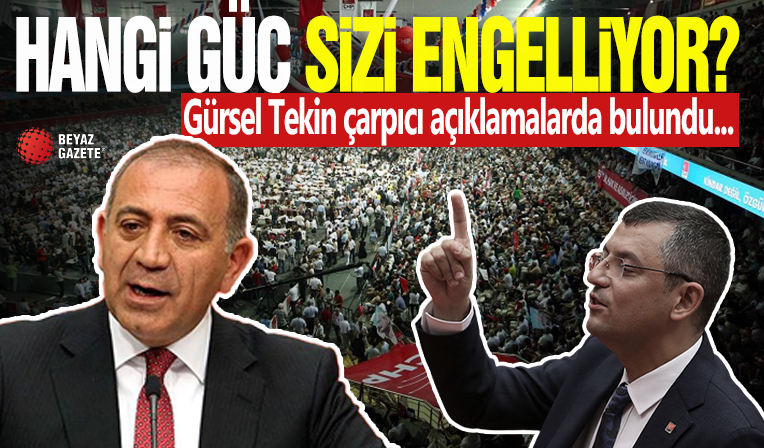 Gürsel Tekin Sert Çıktı! 'Hangi Güç Sizi Engelliyor!'