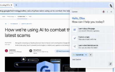 O Tarayıcıya Yeni Özellikler!