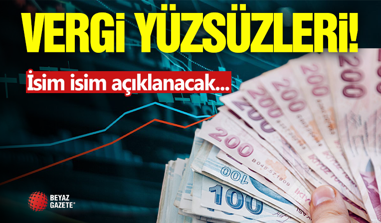 Vergi Yüzsüzleri! Devlete Borcu Olanlar Dikkat...