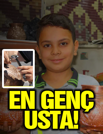 Gaziantep'in 10 yaşındaki ustası !