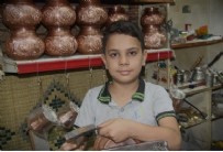  GAZİANTEP - Gaziantep'in 10 yaşındaki ustası !