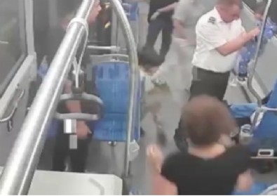 Şoför Anında Müdahale Etti!