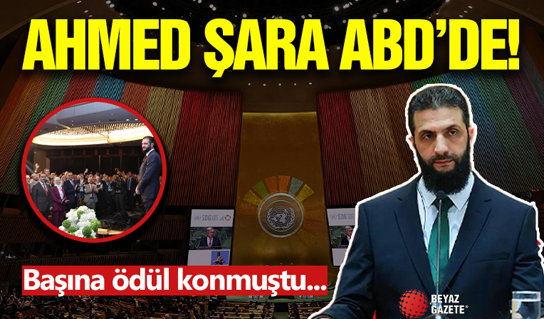 Ahmed Şara ABD'De !