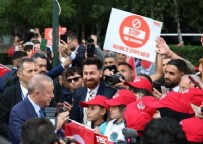  TRÇ - Cumhurbaşkanı Erdoğan'a TRÇ Soruldu! ' Hayırlısı Olsun '