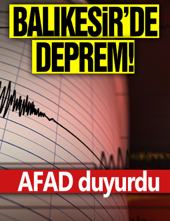 İstanbul, Balıkesir, Çanakkale, Bursa, İzmir, Manisa'da Hissedildi!