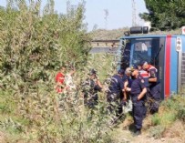 Mersin'de cezaevi aracı devrildi! Yaralılar var