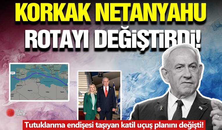Korkak Netanyahu Rota Değişti!
