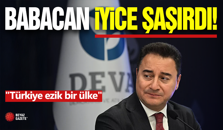 Ali Babacan İyice Şaşırdı!