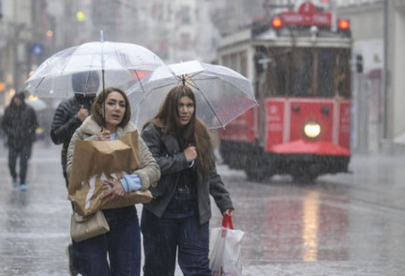 Sağanak ve Fırtına! Sarı Alarm...