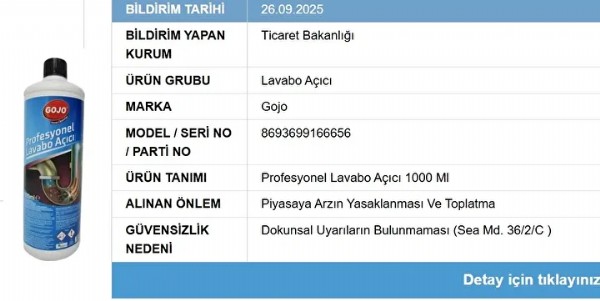 Bu ürünler evinizde varsa dikkat! Bakanlıktan toplatma kararı