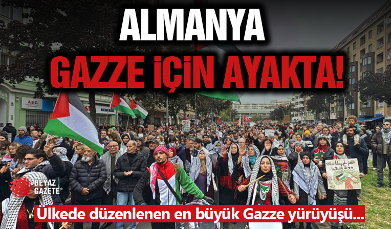 Almanya'da Gazze Yürüyüşü!