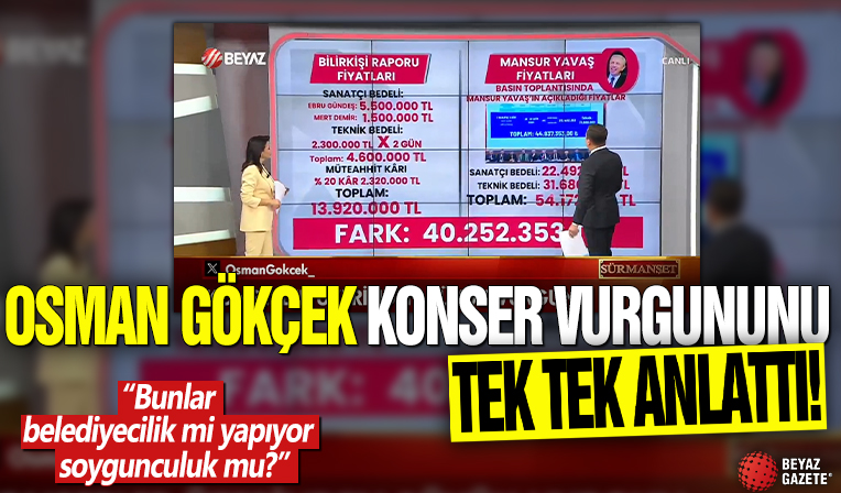 Osman Gökçek konser vurgununu tek tek anlattı! 