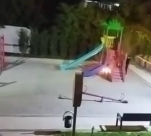 Bursa'da Park Yaktılar!