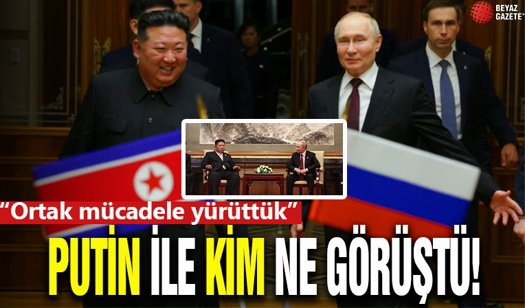 Putin-KİM zirvesi!