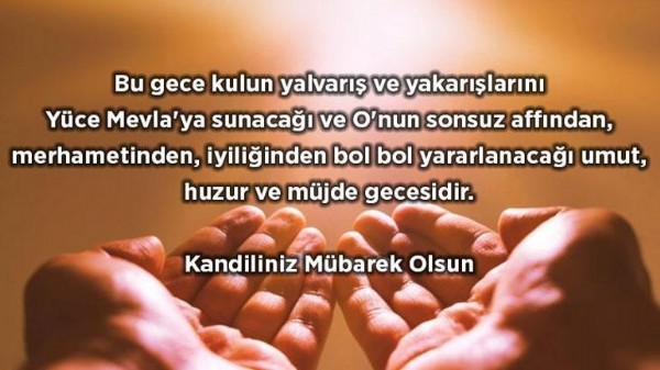 Mevlid Kandili Mesajları, Kandil Mesajları, 2025 Kandil Mesajları Nelerdir? Resimli Kandil Mesajı, Ayetli, Hadisli, Dualı Mesajlar...